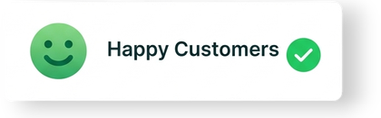 Happy customers